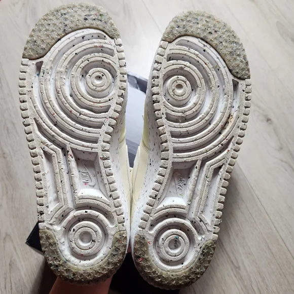 Nike Air Force 1 Crater Summit White Sneakers Shoes Womens Size 8.5 - CT1986-100 - Picture 5 of 7